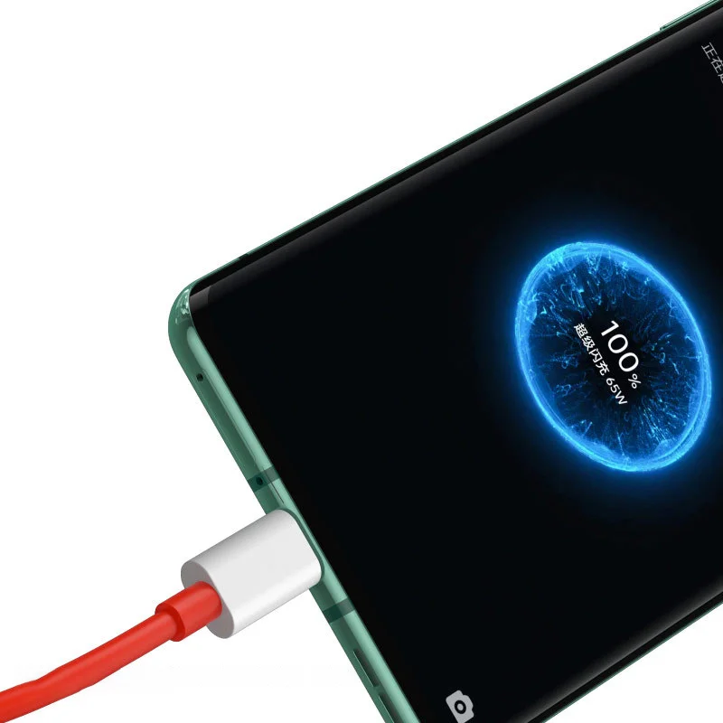 كابل شحن سريع من النوع C USB SUPERVOOC 2.0 لكابل OnePlus 9R 10 Pro 10R 11 11R 12 13 Nord 2T 3 CE USB C