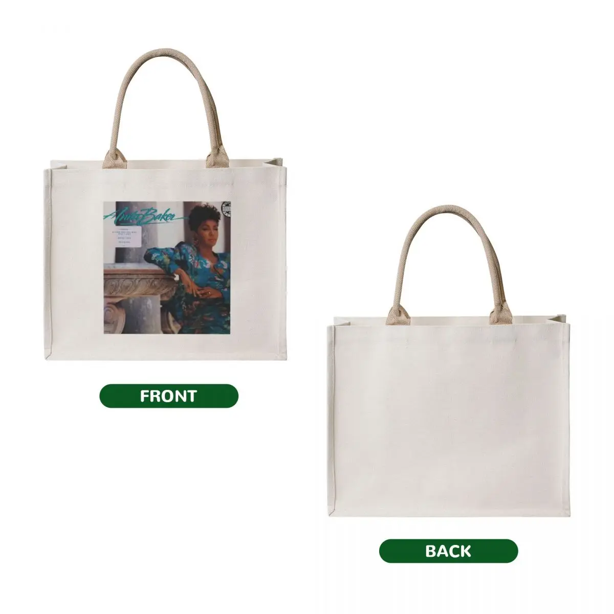 Anita Baker, Giving You The Best That I Got , Jazz, dance, soul, funk, urban, R & B Tote Bag custom fabric bag Cloth bag