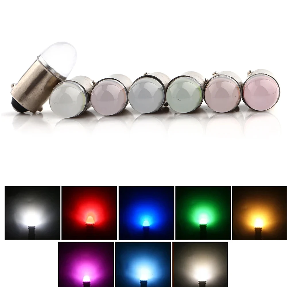 

10X GE44 47 755 756 Led Light Bulbs BA9S DC 6V 6.3V 1893 1847 1895 LED Bulb for Game Pinball Machine BA9 Pinball Flashlights