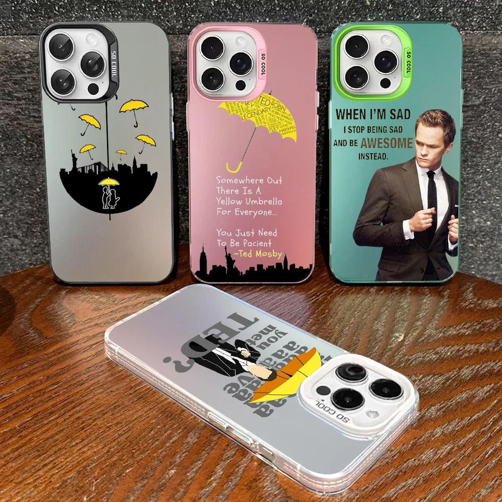 

Sitcom How I Met Your Mother Himym Quotes Phone Case For IPhone 16 15 14 13 12 11 Pro Max X XR XSMAX Matte Shockproof Back Cover