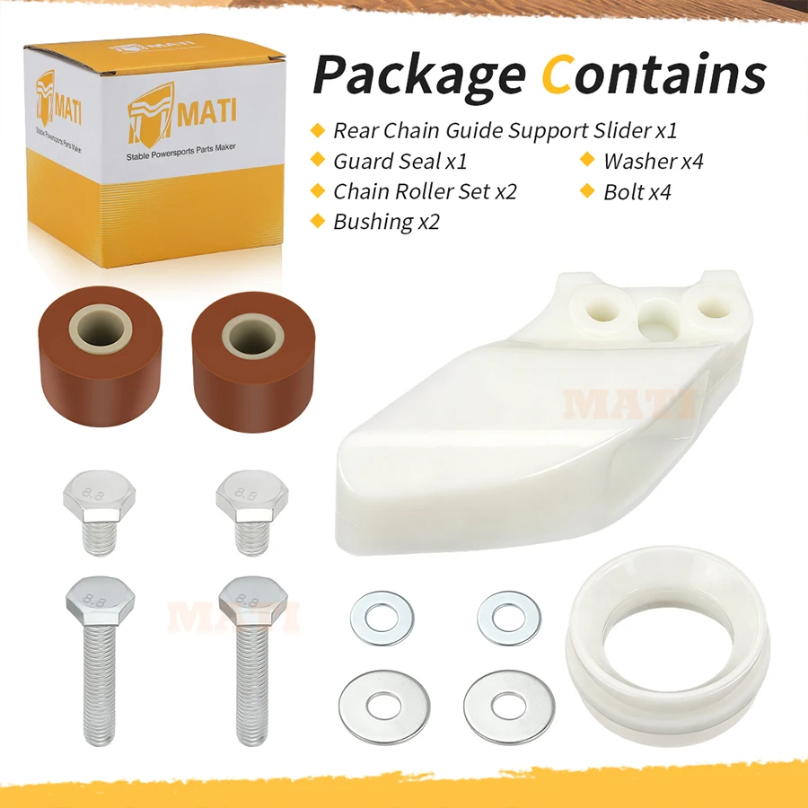 M MATI Chain Roller Guide w/ Bushing For Yamaha Blaster 200 YFS200 Raptor Warrior 350 YFM350 YFM350X 1987-2013 38W-22199-00