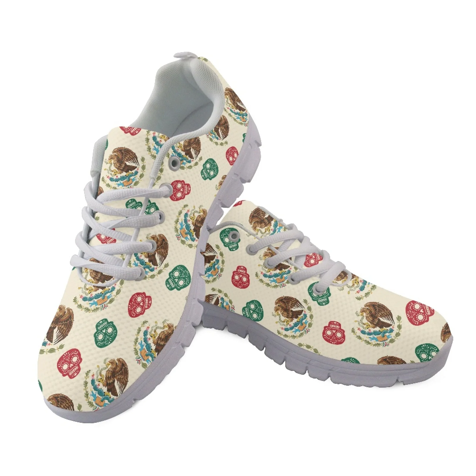 Coloranimal Spider Web Sports Tennis Shoes Mesh & EVA Sole Sports Trainers Comfortable Fitness Shoes for Mens