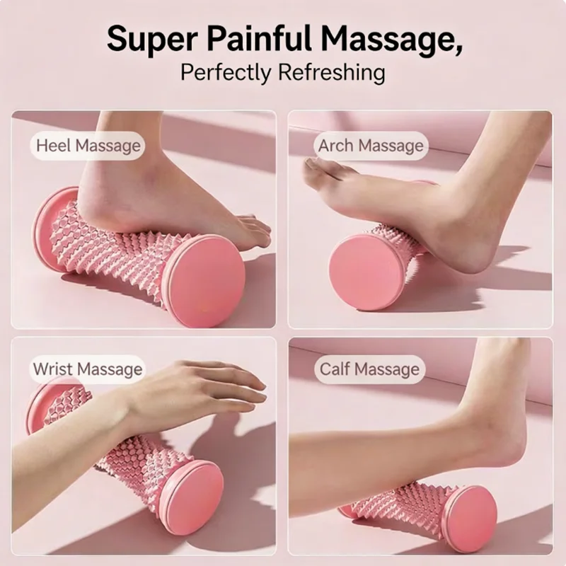 Rolling Foot Massager, promoting meridian circulation and relieving foot fatigue.