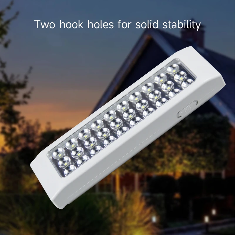 30LEDs Home Emergency Light Outdoor Handheld Safety Camping Fish Lamp Multifunctional Charging Wall Mounted Indicator Lighting