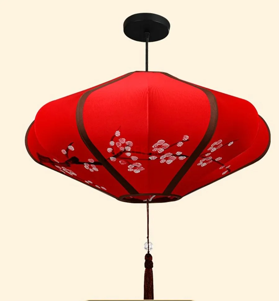1PCS Chinese style lantern fabric classical color street scenic spots, restaurants, shopping malls, wedding decorations