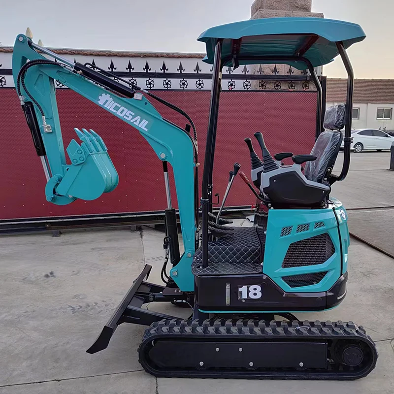 منتج مخصص رائج البيع 1 طن حفار صغير مدمج صغير ، الحد الأدنى حفارة صغيرة مجنزرة ، حفارة صغيرة 1 طن