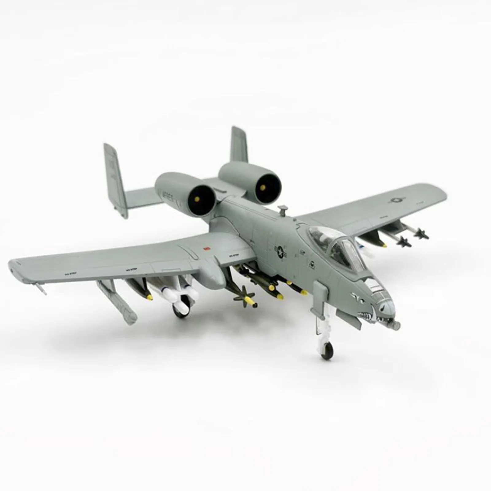 Diecast Plane Model 1:100 Scale Alloy Toy Diecast with Dual Stands Simulation Fighter Display Office Decor Birthday Gift