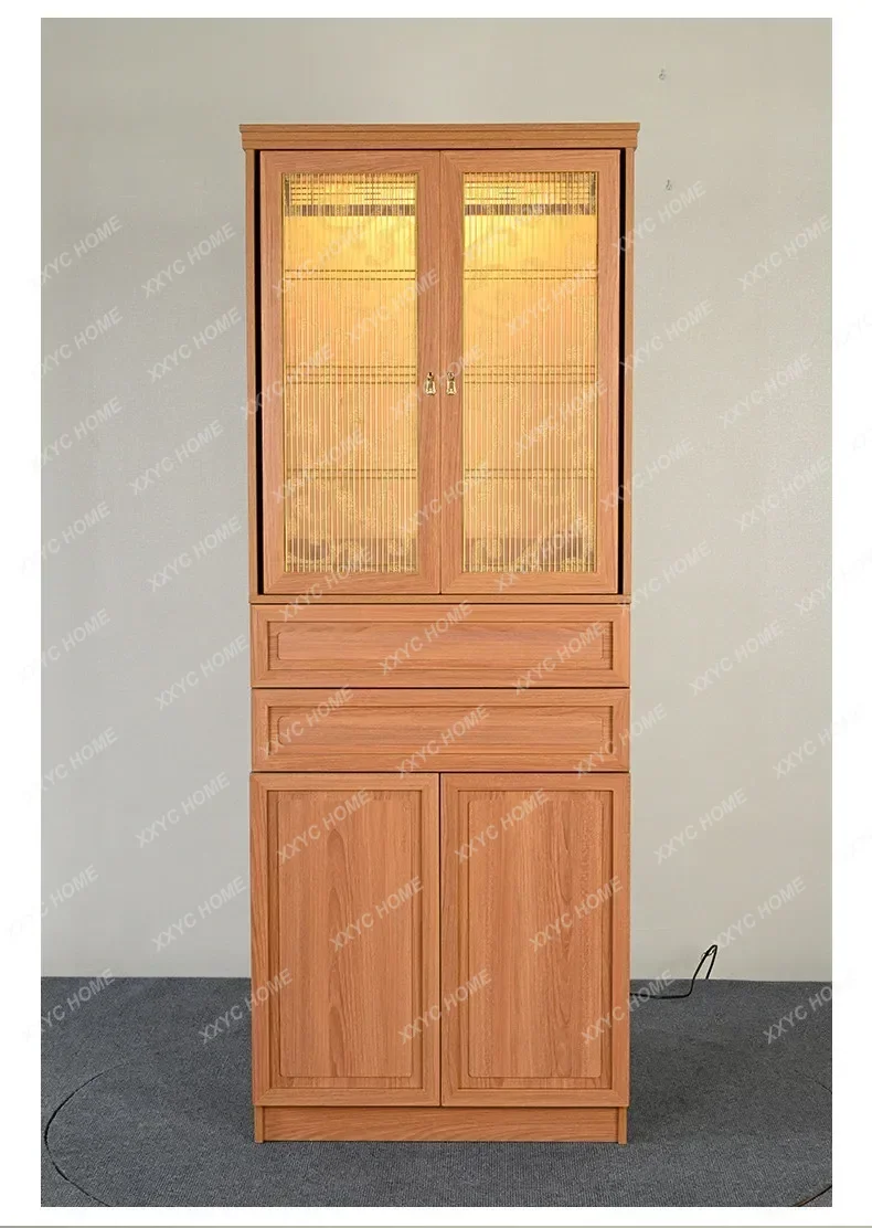 HJ Modern simple household living room economical vertical God of Wealth table Buddhist niche vertical cabinet