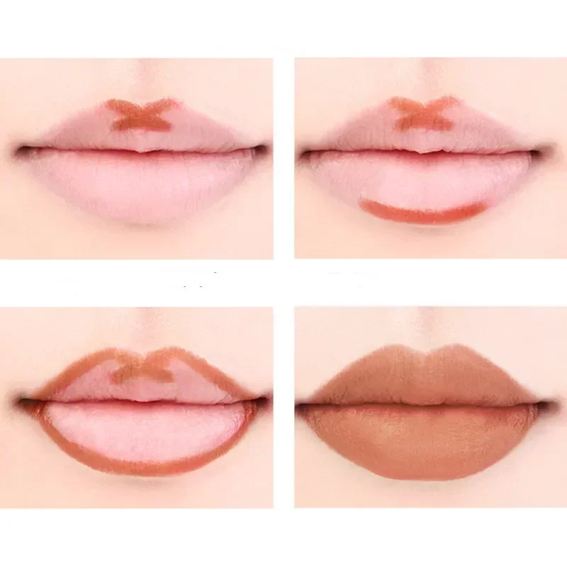 ใหม่ Lip Liner ลิปสติกกันน้ําดินสอ Long Lasting Moisturizing Lip Pencil Contour Tint Moisturizer Lipliner