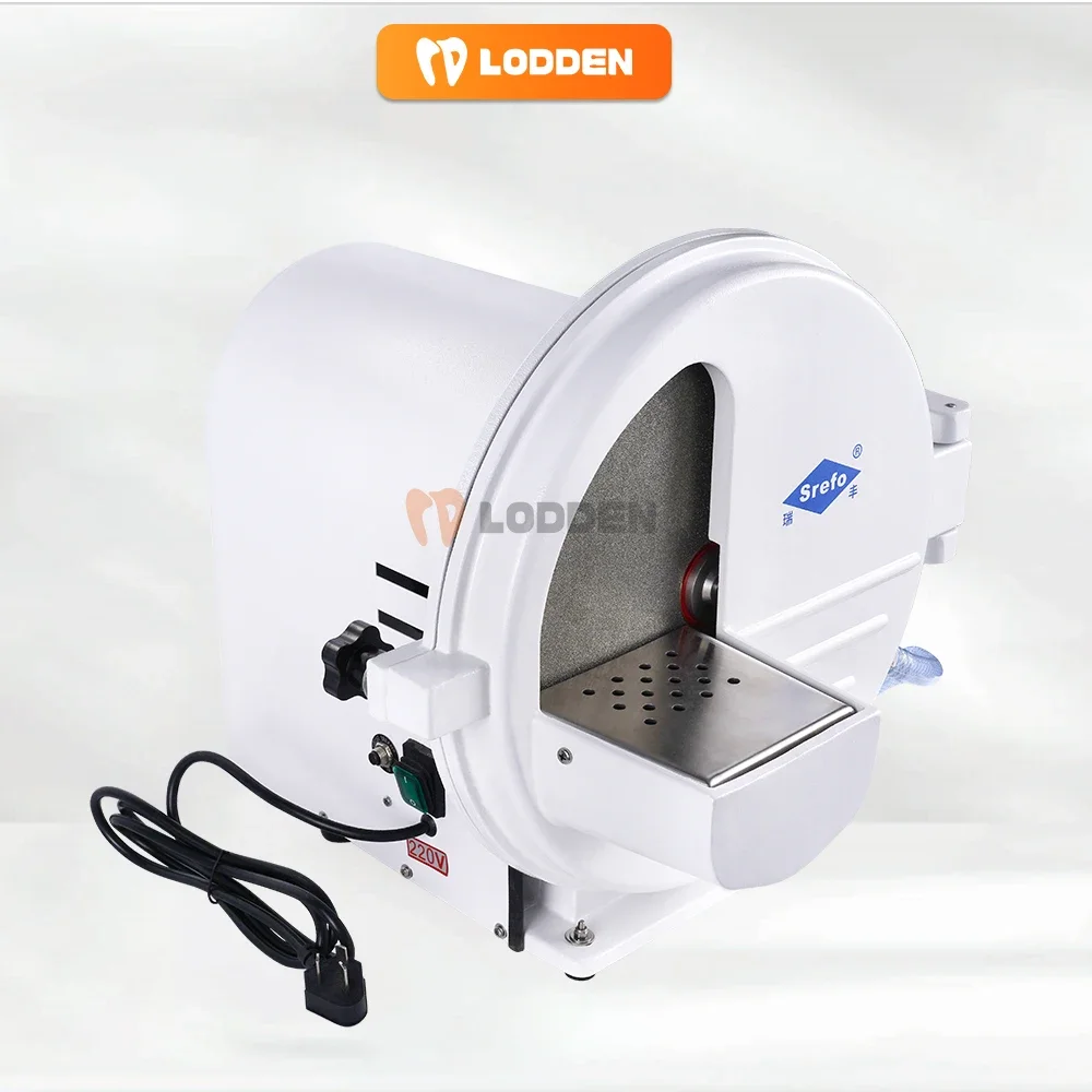 Dental Gypsum Grinding Machine 750W High-power Brushless Motor 2500RPM Model Trimmer for Dressing Cheek Side and Lip of Plaster