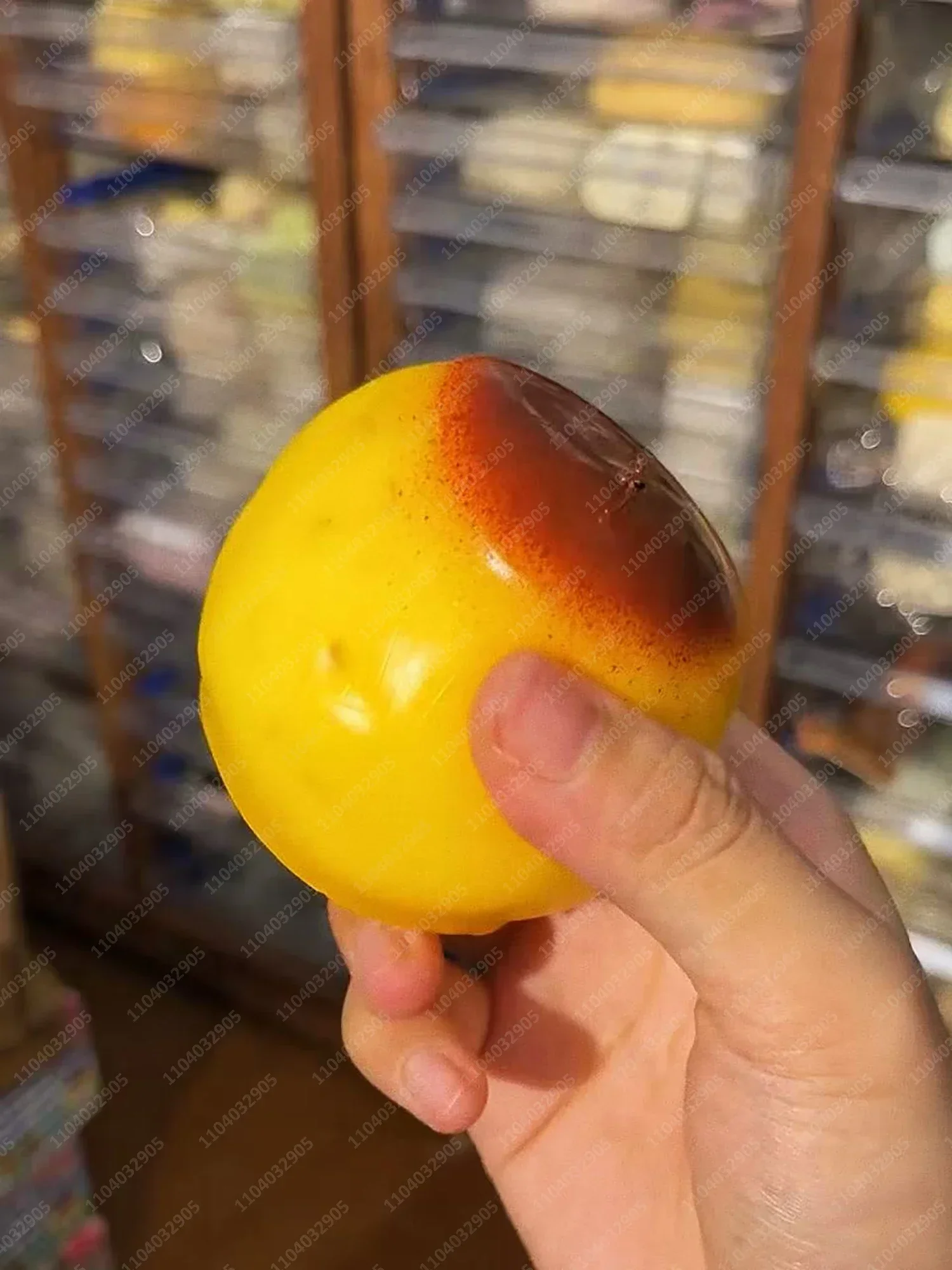 Karamellpudding Knuspriger Formbarer Stressball Fidget-Spielzeug Knisternder Quetschball Runde Blöcke Gefüllt ASMR Anti-Stress-Spielzeug für Erwachsene – Detail 7