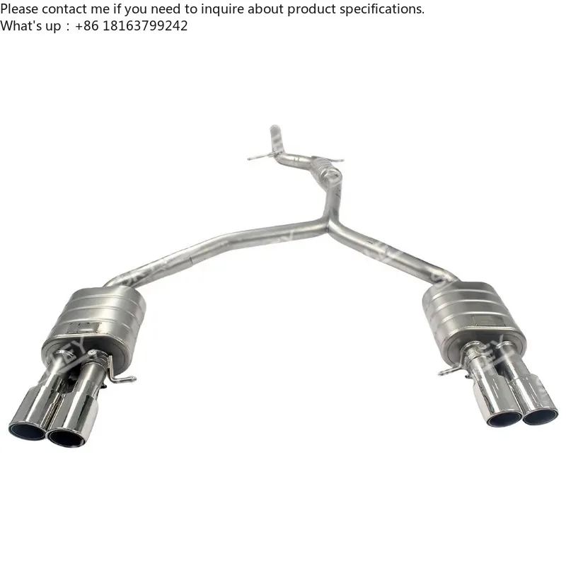 

Loud Sound Catback for Audi A5 B8 2.0T 2/4 Doors 2009-2015 SUS Exhaust Pipe Modified System With Exhaust Valvetronic Muffler