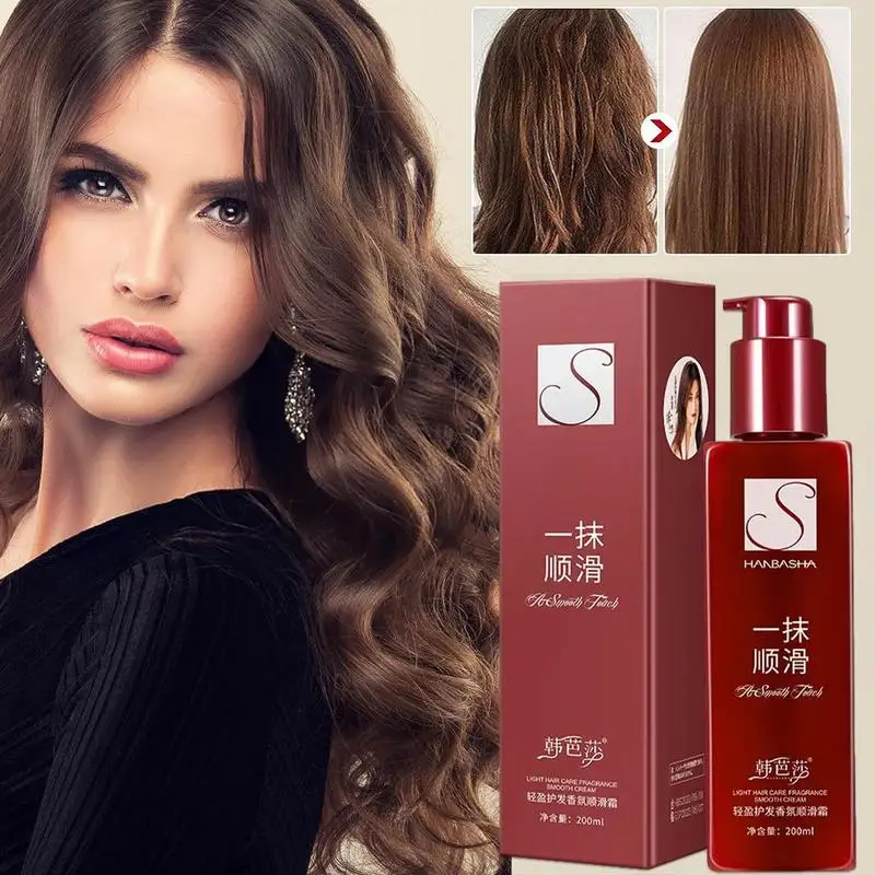 Hair Conditioner Without Rinsing Moisturizing Hair Conditioning Cream No-Rinse Dry And Split-Ends Hair Conditioner For Satge