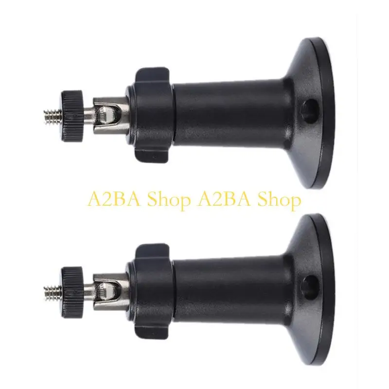 A2BA Multifunctional 6mm Screw Security Bracket Rotatable Design Indoor Outdoor Use