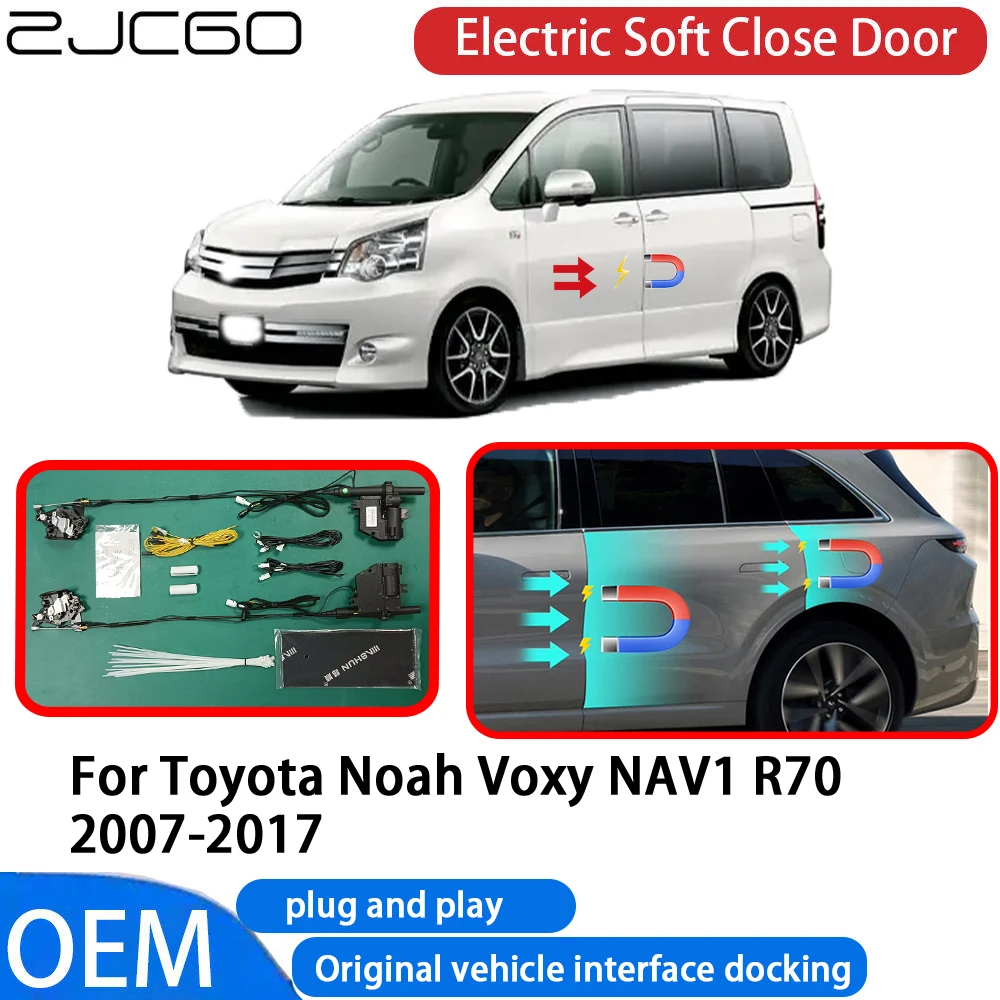 

for Toyota Noah Voxy NAV1 R70 2007-2017 Car Automatic Electric Soft Close Door Closer System OEM Plug and Play Comfort Closing