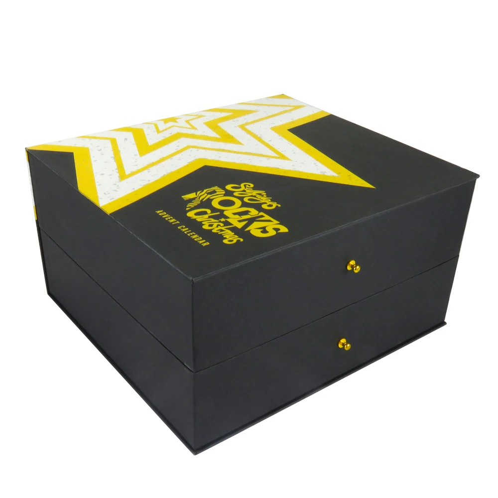 2025.Luxury Customized Advent Calendar Cosmetic Packaging Rigid Large Big Cardboard Gift Box for Present - Image 6