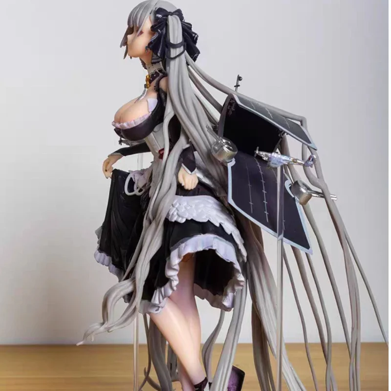 Em estoque azur lane formidable empregada imagem figura de ação anime jogo periférico estatueta modelo colecionável ornamento de mesa presente