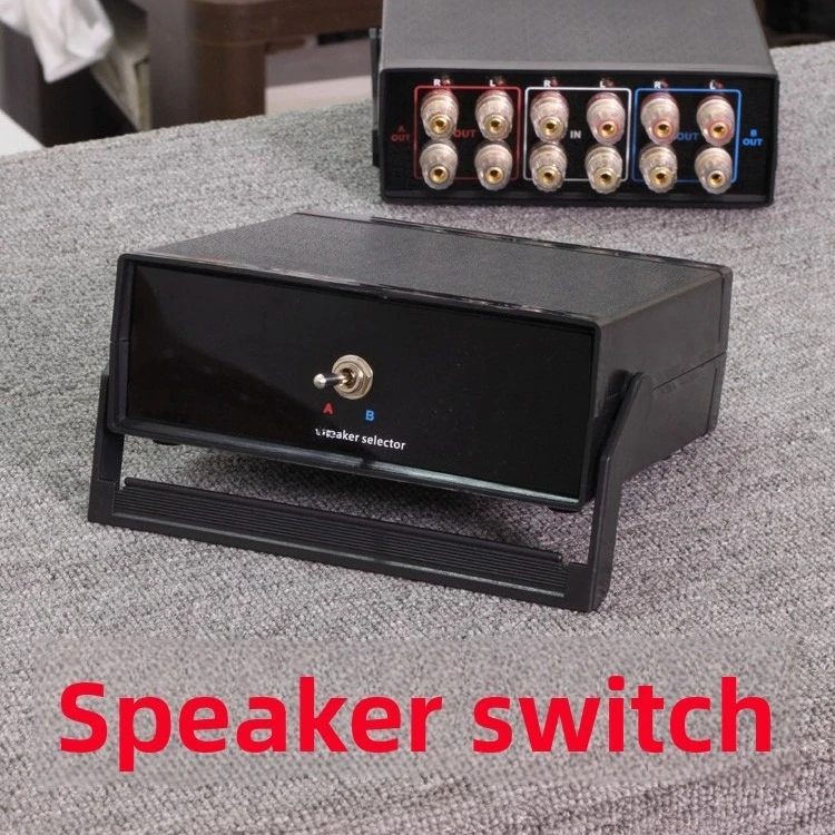 

Speaker Switching Converter 2 To 1 Selector Device Compatible With Power Amplifier And Speaker Connection