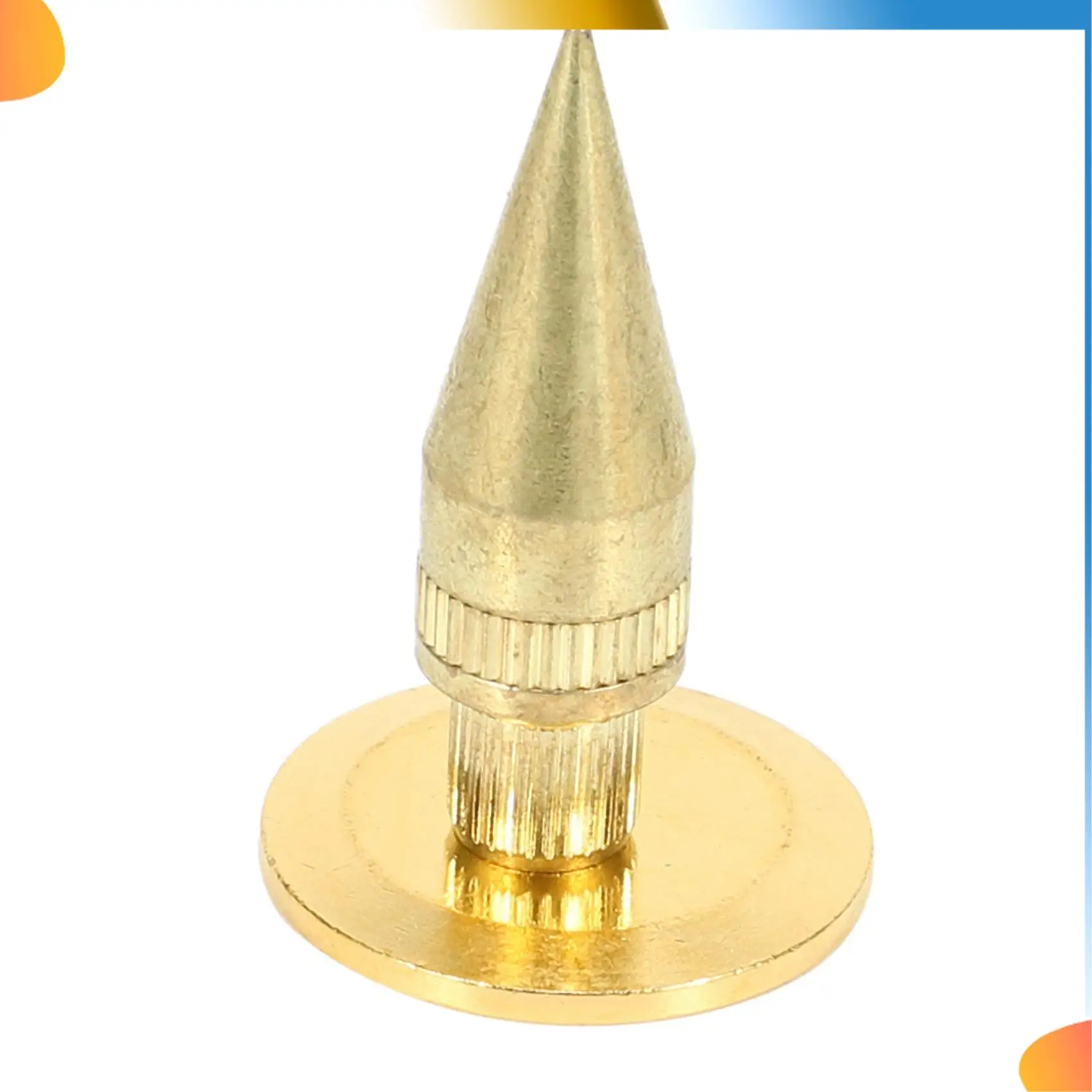 

B48A 48 Pairs 6 X 36Mm Copper Speaker Spike Isolation Stand + Base Pad Feet Mat Speaker Isolation Speaker Isolation Pads