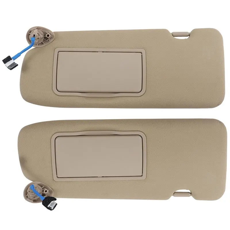 

Солнцезащитный козырек A80X для водителя и пассажира, бежевый, с зеркалом и подсветкой, 83280-TLA-A12ZA 83230-TLA-A61ZA для Honda CR-V CRV 2017-2022