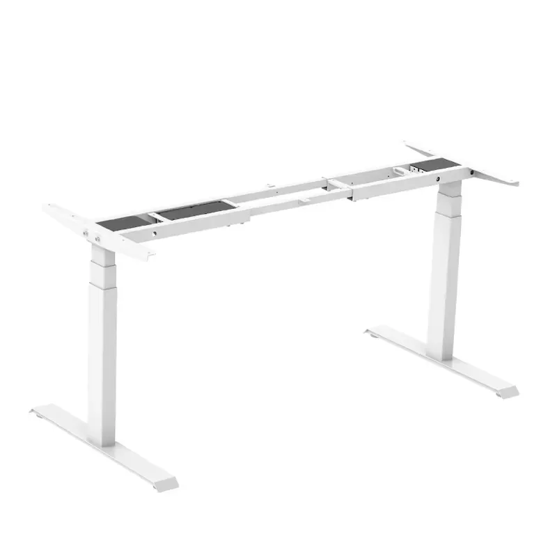 Adjustable Dual Monitor Stand Desk Riser Computer Screen Holder Ergonomic Workspace Organizer for Home Office Laptop Storage
