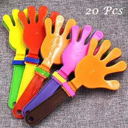 Noise Clappers Makers Hand Party Dance Cheering Props Plastic Small Clapping Hands In Random Colors Applause New Prop Funny