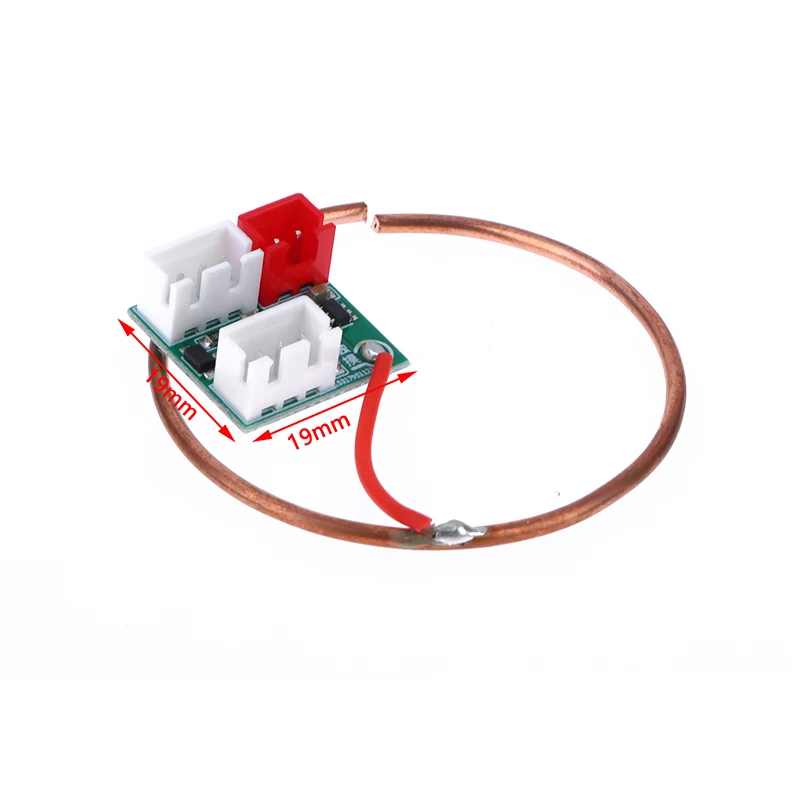 Kit de módulo de interruptor de inducción táctil de separación de aire de mesa de Río de alta calidad, bobina celular de inducción táctil de 5V, tira de luz azul