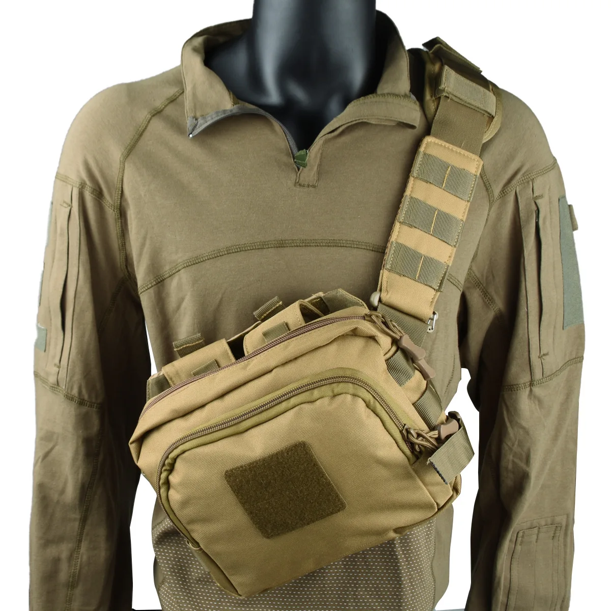 

Outdoor Multifunctional Tactical Crossbody Bag Sports Shoulder Bag Waterproof Multifunctional Storage Bag