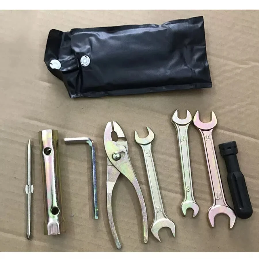 Universal Motorcycle Spark Plug Spanner Wrench Socket Tool Kit Aluminum Alloy Motorcycle Repair Tool Pliers Wrenches Screwdrive