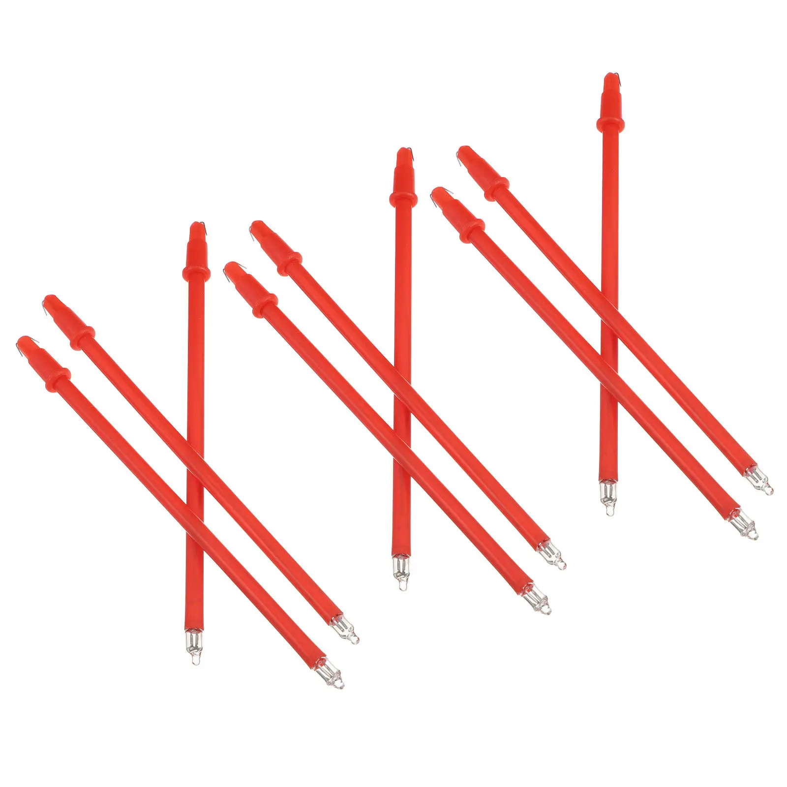 

12Pcs LED Incense Burner Electronic Censer Chinese for Buddhism Supplies Temple Decoration Flickering Light