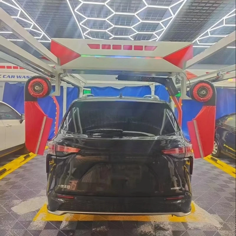 Automatic Touchless Car Wash Machine Anti-Collision Sensor Emergency Protects Gantry Frame And Vehicle Body During Operation