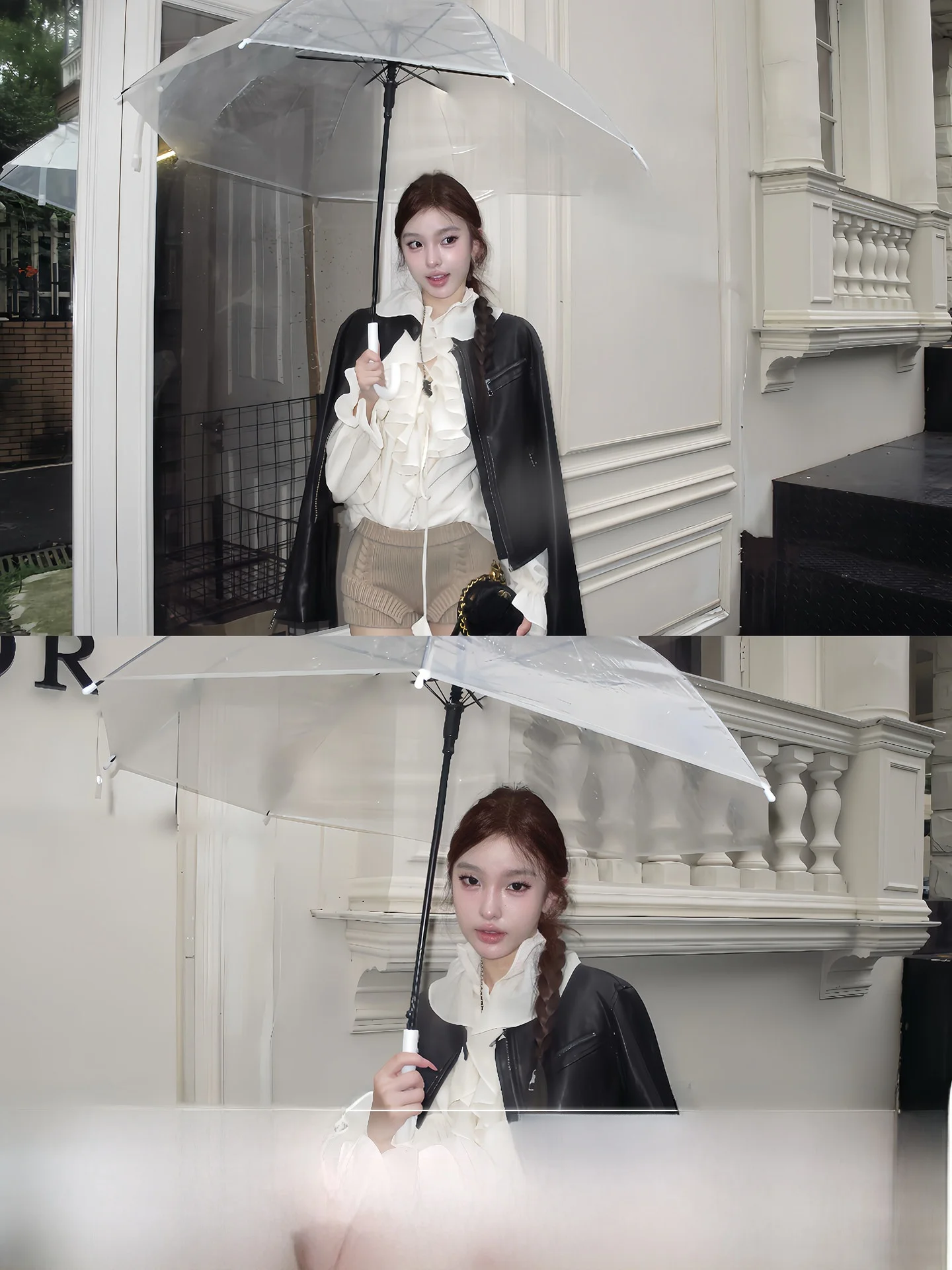 

Женская кожаная куртка Heavy-Weight в стиле ретро Манхэттен, с воротником-стойкой, модный прямой крой, уличный стиль