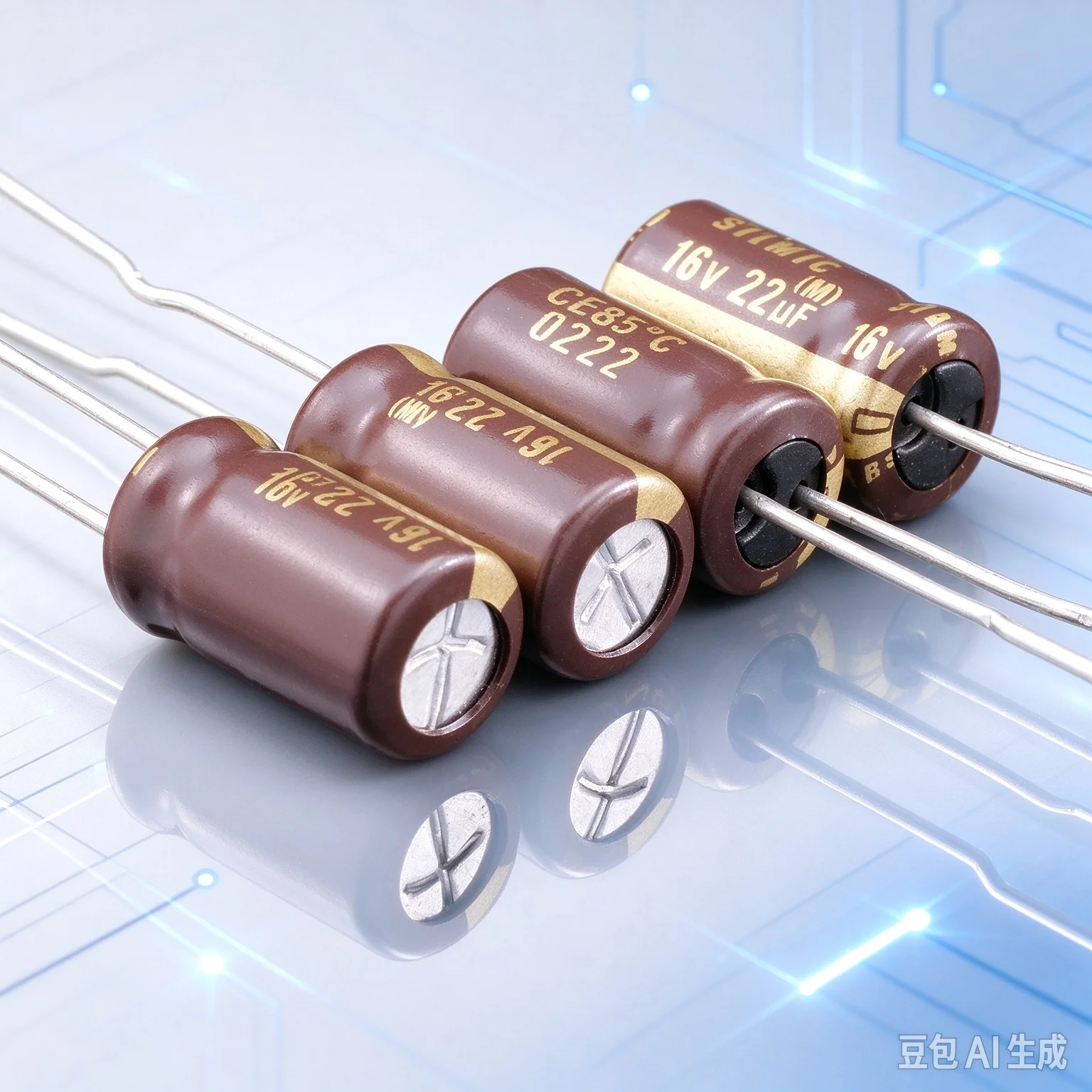 20pcs Coupling for ELNA vintage discontinued gold letter SILMIC brown god fever capacitor 16V22UF original made in Japan
