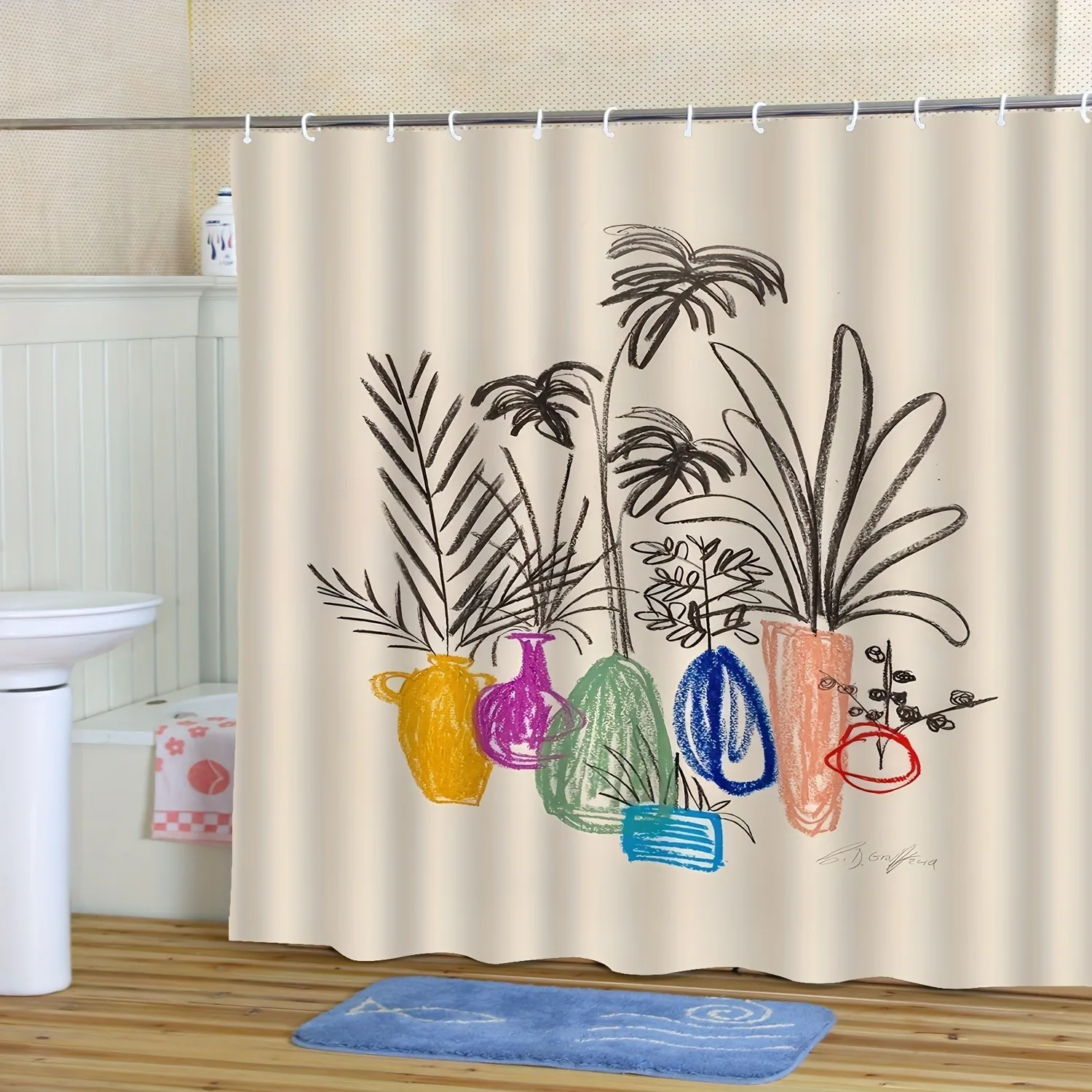 

Абстрактное линия искусства моющаяся грязеотталкивающая занавеска для душа насадка для душа водонепроницаемая полиэстеровая занавеска для ванны для домашнего декора