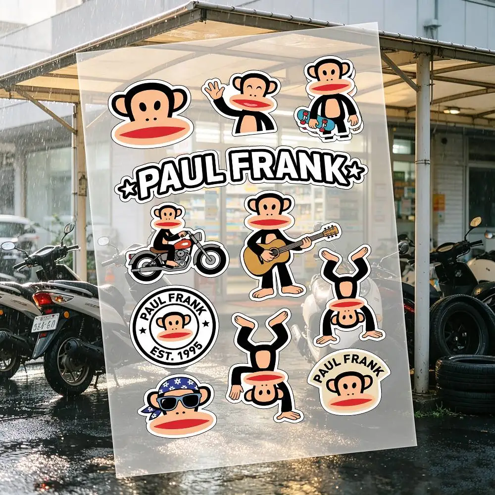 

P-Paul F-Frank Motorcycle Stickers Car Body Vinyl Stickers Laptop Wall Decals Car Modification Accessories