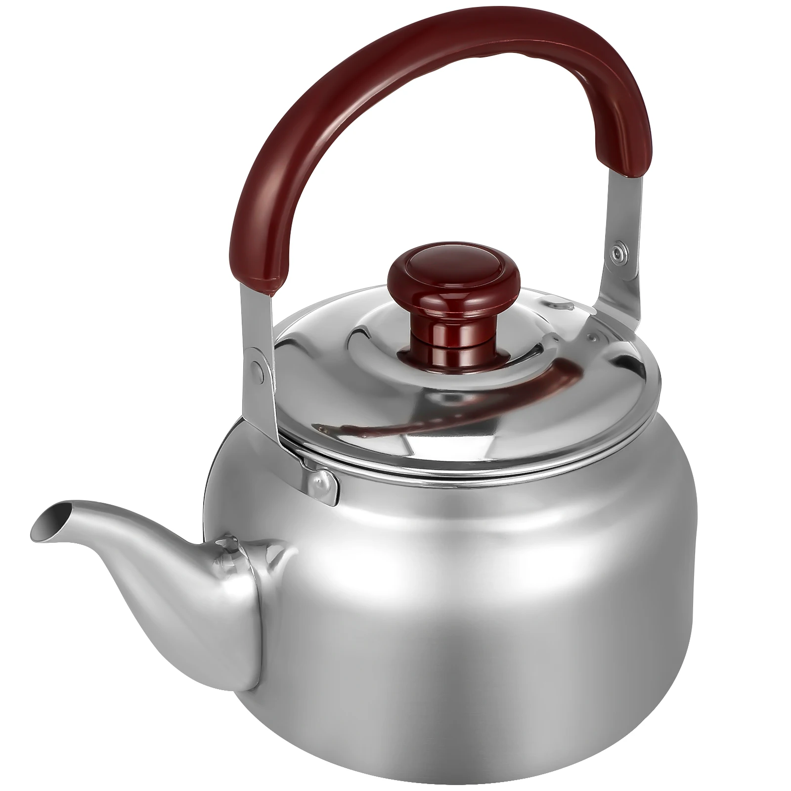 

Stainless Steel Kettle for Stove Top Boiling Huge Spout Pot Handle Kettle Water Filter Green Black Tea