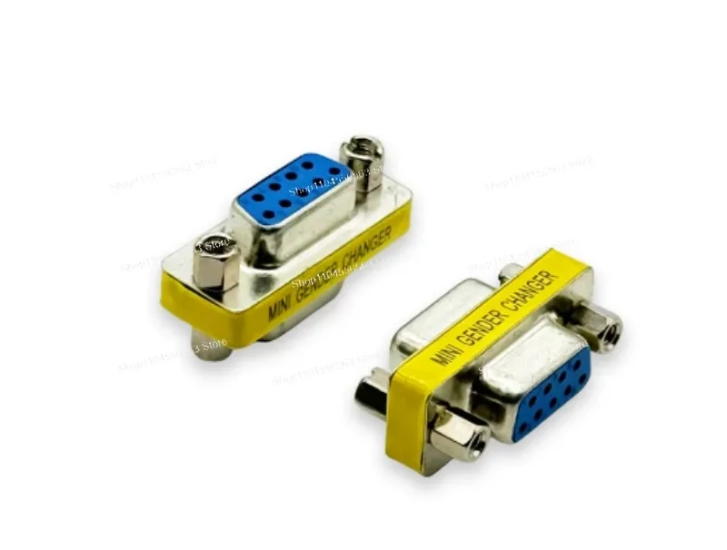 DB9 Male to Female Adapter with Built-in 120 Ohm Resistor CAN Bus Termination 9-pin COM Serial Port
