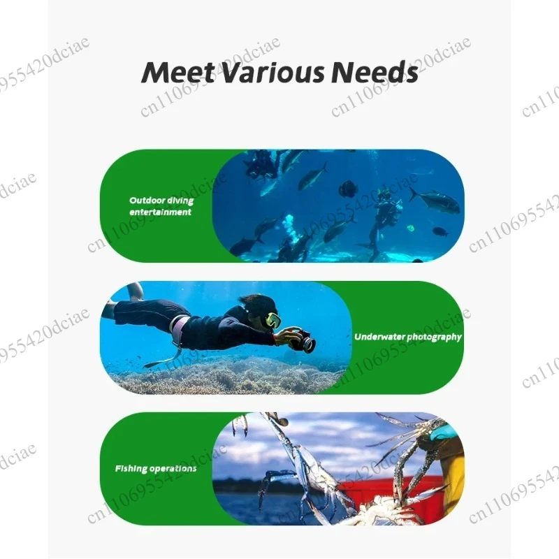 70 minute rechargeable hookah underwater portable lung air compressor breathing apparatus backpack diving system Buddy diving