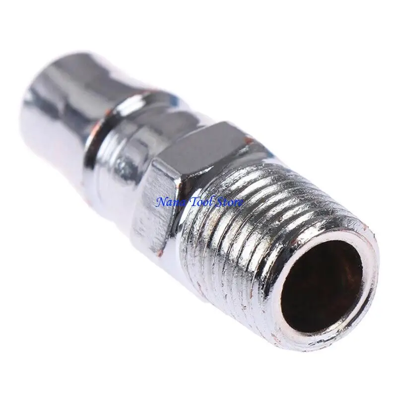 

31GJ Braided Air Hose 1.8M Long Standard Size Fittings on Both End for Most with Inline Moisture Filter