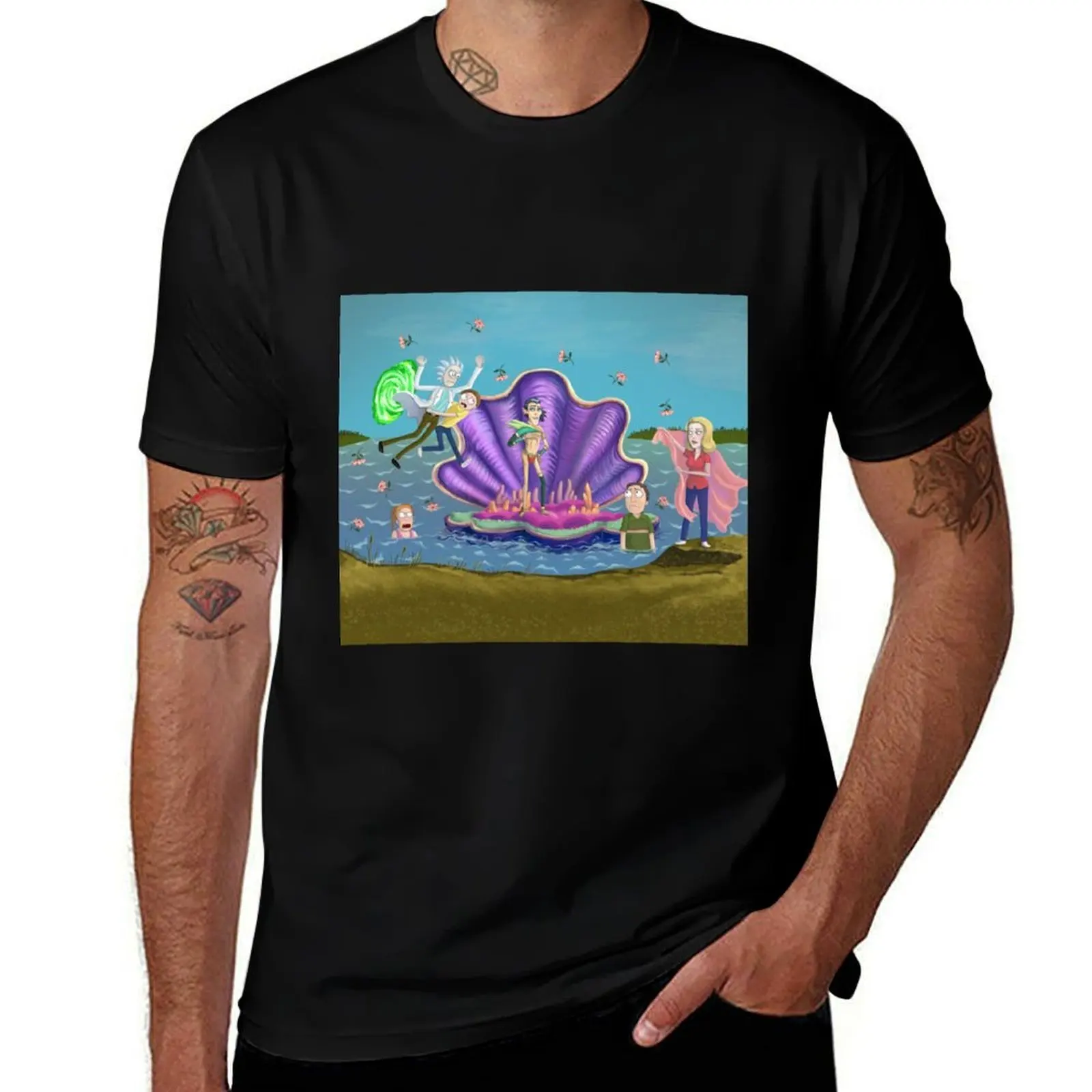 The Birth of Nimbus T-Shirt Sporty Breathable Short Sleeve T-Shirt
