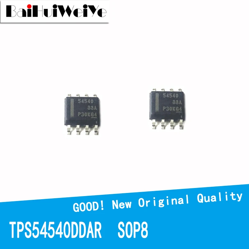 

5Pcs/LOT TPS54540DDAR TPS54540DDA TPS54540 TPS54540DD SOP-8 SMD Step Down Regulator New Good Quality Chipset