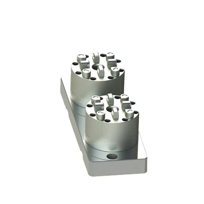 For Machine Tool Pneumatic Chuck Chuck, Tooling Rapid Positioning Fixture System D100 Type Double Chuck