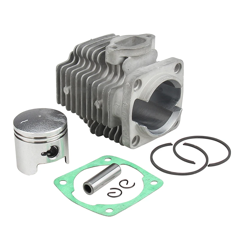 47CC (40-6) Engine Cylinder Head With Piston Pin Full Kit For 2 Stroke Mini Dirt Bike ATV Quad Pocket Bike