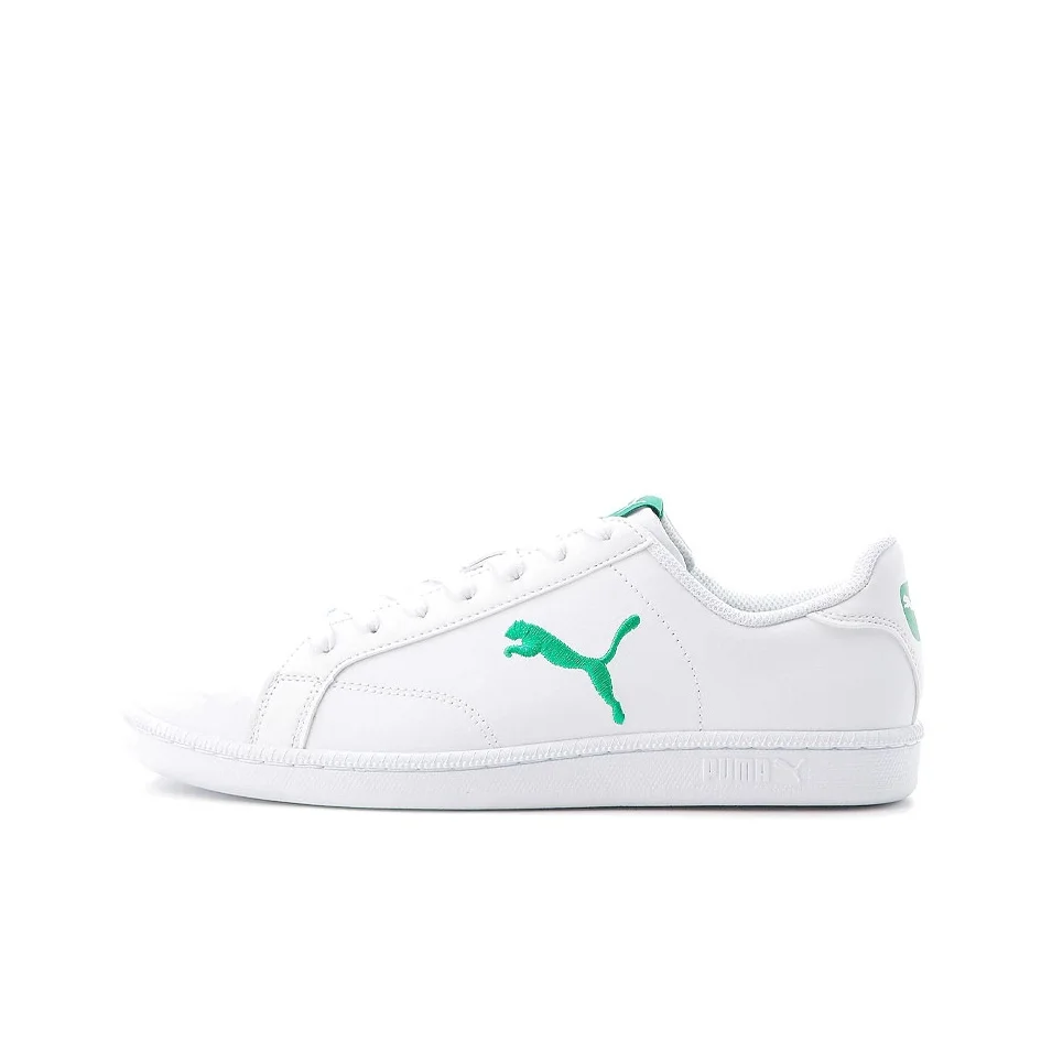 puma-smash-cat-l-comfortable-coverage-abrasion-resistant-balance-lightweight-low-top-skateboard-shoes-unisex-white-cyan