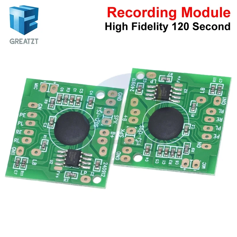 Sound Module For Electronic Toy IC Chip Voice Recorder 120s 120secs Recording Playback Talking Music Audio Recordable Board Gift