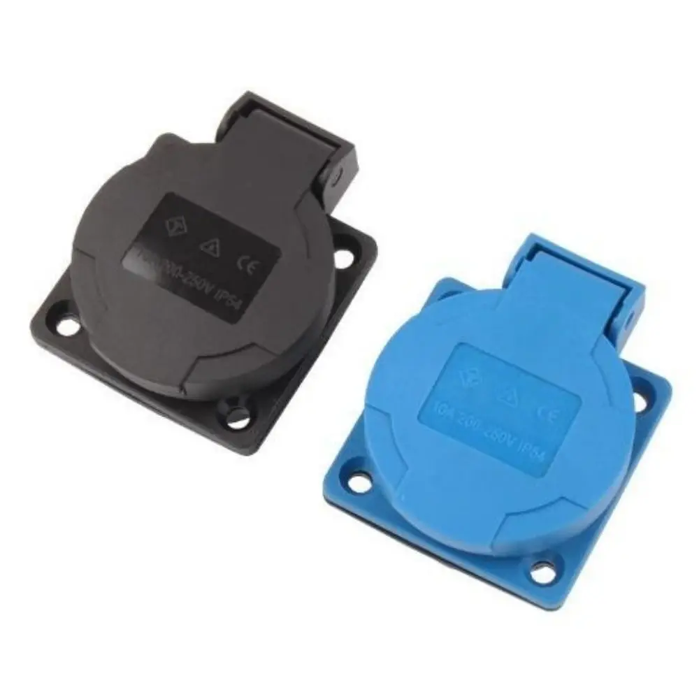 New IP54 Outdoor Five Hole Charging Waterproof Dustproof Multi-function 16A Charging Pile Rainstorm Proof 220V Power
