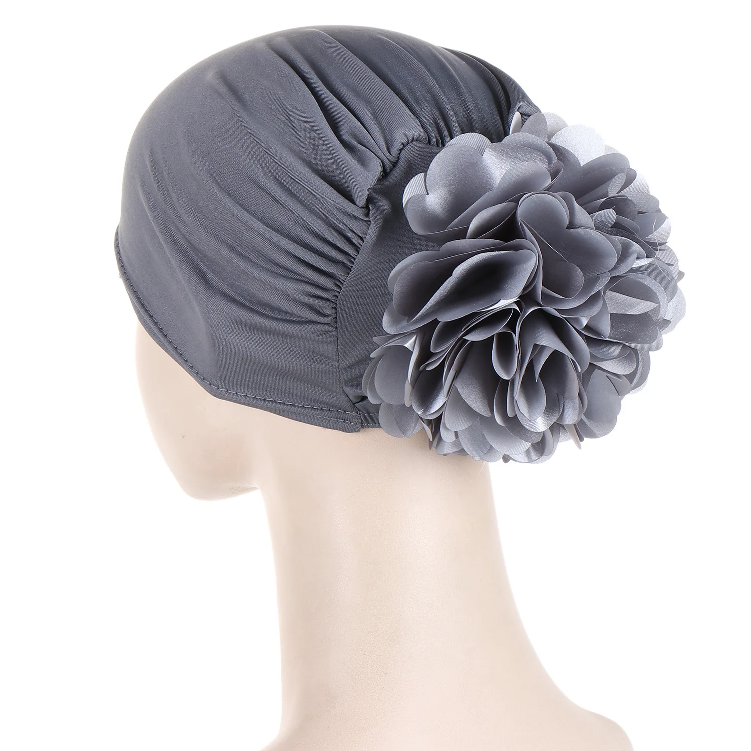 Women Floral India Hat Flower Stretchy Beanie Turban Bonnet Chemo Cap For Cancer Patients Ladies Bandanas African Head wrap NEW