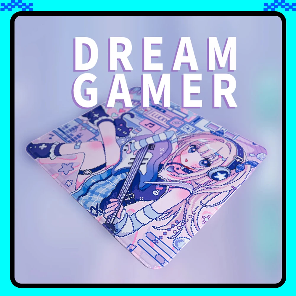 Dream GAMER Una-V2-KON Mousepad FPS Smooth And Speed Mouse Pad Skin-Friendly Sweatproof  For CSGO Valorant Pc Accessories Gifts