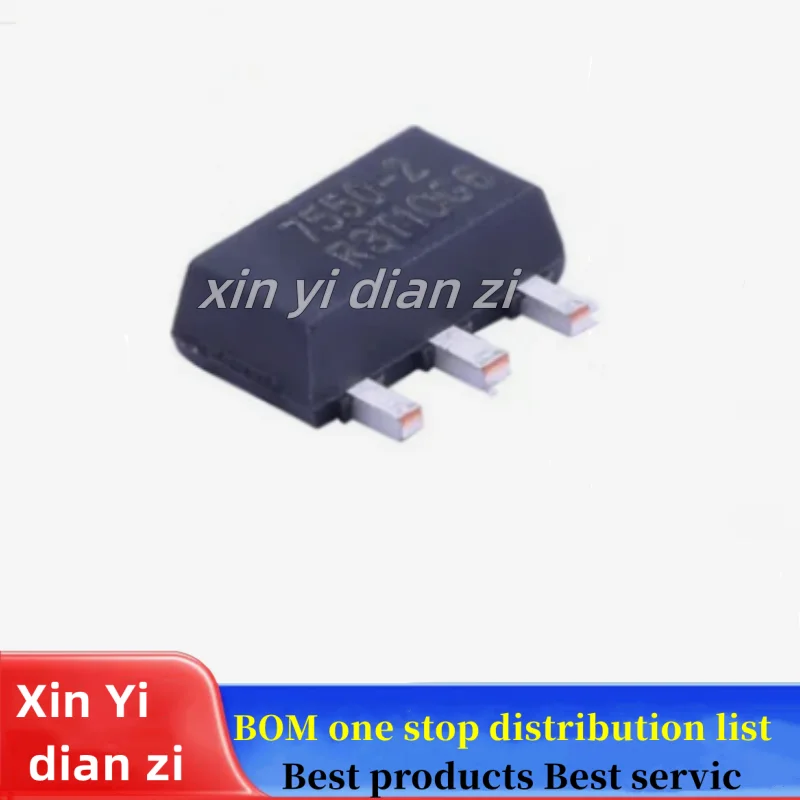 20pcs/lot HT7550-2 HT7550 ic chips in stock SOT89