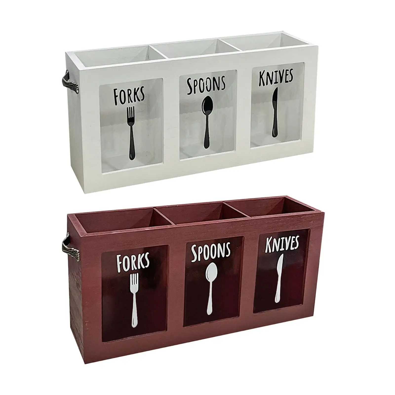 حامل أدوات المطبخ ملاعق السكاكين الشوك المنظم الديكور تنوعا أواني الفخار حامل أطباق لكونترتوب الحفلات #2